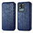 Handytasche Stand Schutzhülle Flip Leder Hülle S01D für Samsung Galaxy S20 Ultra 5G Blau