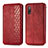 Handytasche Stand Schutzhülle Flip Leder Hülle S01D für Sony Xperia Ace II Rot