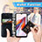 Handytasche Stand Schutzhülle Flip Leder Hülle S01D für Xiaomi Redmi 12C 4G