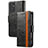 Handytasche Stand Schutzhülle Flip Leder Hülle S02D für Samsung Galaxy A15 4G
