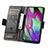 Handytasche Stand Schutzhülle Flip Leder Hülle S02D für Samsung Galaxy A40