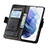 Handytasche Stand Schutzhülle Flip Leder Hülle S02D für Samsung Galaxy S21 5G