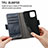 Handytasche Stand Schutzhülle Flip Leder Hülle S02D für Samsung Galaxy S21 Ultra 5G