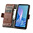 Handytasche Stand Schutzhülle Flip Leder Hülle S02D für Sony Xperia 10 III SO-52B