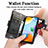 Handytasche Stand Schutzhülle Flip Leder Hülle S02D für Xiaomi Redmi 10 Power