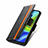 Handytasche Stand Schutzhülle Flip Leder Hülle S02D für Xiaomi Redmi Note 9