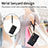 Handytasche Stand Schutzhülle Flip Leder Hülle S03D für Apple iPhone 13 Pro