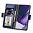 Handytasche Stand Schutzhülle Flip Leder Hülle S03D für Samsung Galaxy S21 Ultra 5G