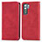 Handytasche Stand Schutzhülle Flip Leder Hülle S04D für Huawei P40 Lite 5G Rot