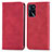Handytasche Stand Schutzhülle Flip Leder Hülle S04D für Oppo A16s Rot