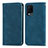 Handytasche Stand Schutzhülle Flip Leder Hülle S04D für Oppo A54 4G Blau