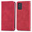 Handytasche Stand Schutzhülle Flip Leder Hülle S04D für Samsung Galaxy F52 5G Rot