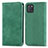 Handytasche Stand Schutzhülle Flip Leder Hülle S04D für Samsung Galaxy Note 10 Lite Grün