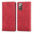 Handytasche Stand Schutzhülle Flip Leder Hülle S04D für Samsung Galaxy Note 20 5G Rot