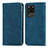 Handytasche Stand Schutzhülle Flip Leder Hülle S04D für Samsung Galaxy S20 Ultra Blau