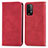 Handytasche Stand Schutzhülle Flip Leder Hülle S04D für Xiaomi Redmi 9T 4G Rot