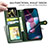 Handytasche Stand Schutzhülle Flip Leder Hülle S05D für Motorola Moto Edge X30 5G