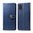 Handytasche Stand Schutzhülle Flip Leder Hülle S05D für Samsung Galaxy A31 Blau