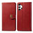 Handytasche Stand Schutzhülle Flip Leder Hülle S05D für Samsung Galaxy M32 5G Rot