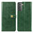 Handytasche Stand Schutzhülle Flip Leder Hülle S05D für Samsung Galaxy S22 Plus 5G Grün