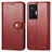 Handytasche Stand Schutzhülle Flip Leder Hülle S05D für Vivo X70 Pro 5G Rot