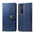 Handytasche Stand Schutzhülle Flip Leder Hülle S05D für Xiaomi Mi Note 10 Lite Blau