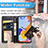 Handytasche Stand Schutzhülle Flip Leder Hülle S05D für Xiaomi Redmi Note 11 Pro 5G