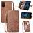 Handytasche Stand Schutzhülle Flip Leder Hülle S06D für Nokia G100