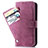 Handytasche Stand Schutzhülle Flip Leder Hülle S06D für Samsung Galaxy S20 Plus Fuchsie