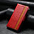 Handytasche Stand Schutzhülle Flip Leder Hülle S10D für Xiaomi Mi 11T 5G Rot