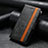 Handytasche Stand Schutzhülle Flip Leder Hülle S10D für Xiaomi Poco C50 Schwarz