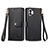 Handytasche Stand Schutzhülle Flip Leder Hülle S15D für Nothing Phone 2 Schwarz