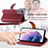 Handytasche Stand Schutzhülle Flip Leder Hülle S16D für Samsung Galaxy S22 Plus 5G