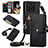 Handytasche Stand Schutzhülle Flip Leder Hülle S16D für Xiaomi Redmi K60 Ultra 5G Schwarz