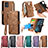 Handytasche Stand Schutzhülle Flip Leder Hülle S17D für Motorola Moto G14