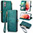 Handytasche Stand Schutzhülle Flip Leder Hülle S17D für Samsung Galaxy S21 FE 5G