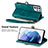 Handytasche Stand Schutzhülle Flip Leder Hülle S17D für Samsung Galaxy S23 Ultra 5G
