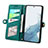 Handytasche Stand Schutzhülle Flip Leder Hülle S18D für Samsung Galaxy S23 5G