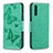 Handytasche Stand Schutzhülle Flip Leder Hülle Schmetterling B01F für Samsung Galaxy A50S