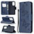 Handytasche Stand Schutzhülle Flip Leder Hülle Schmetterling B01F für Samsung Galaxy A52 4G