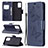 Handytasche Stand Schutzhülle Flip Leder Hülle Schmetterling B01F für Samsung Galaxy A72 5G