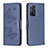 Handytasche Stand Schutzhülle Flip Leder Hülle Schmetterling B01F für Xiaomi Redmi Note 11 Pro 5G