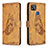 Handytasche Stand Schutzhülle Flip Leder Hülle Schmetterling B02F für Xiaomi POCO C31