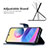 Handytasche Stand Schutzhülle Flip Leder Hülle Schmetterling B02F für Xiaomi Redmi Note 10 5G