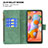 Handytasche Stand Schutzhülle Flip Leder Hülle Schmetterling B03F für Samsung Galaxy A11