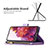 Handytasche Stand Schutzhülle Flip Leder Hülle Schmetterling B03F für Samsung Galaxy S20 FE 4G