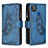 Handytasche Stand Schutzhülle Flip Leder Hülle Schmetterling B03F für Xiaomi POCO C3