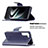 Handytasche Stand Schutzhülle Flip Leder Hülle Schmetterling B13F für Samsung Galaxy S21 FE 5G