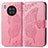 Handytasche Stand Schutzhülle Flip Leder Hülle Schmetterling für Huawei Nova 8i Pink