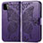 Handytasche Stand Schutzhülle Flip Leder Hülle Schmetterling für Samsung Galaxy A22s 5G Violett
